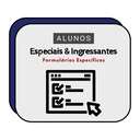 Formulários - Alunos Especiais e Ingressantes